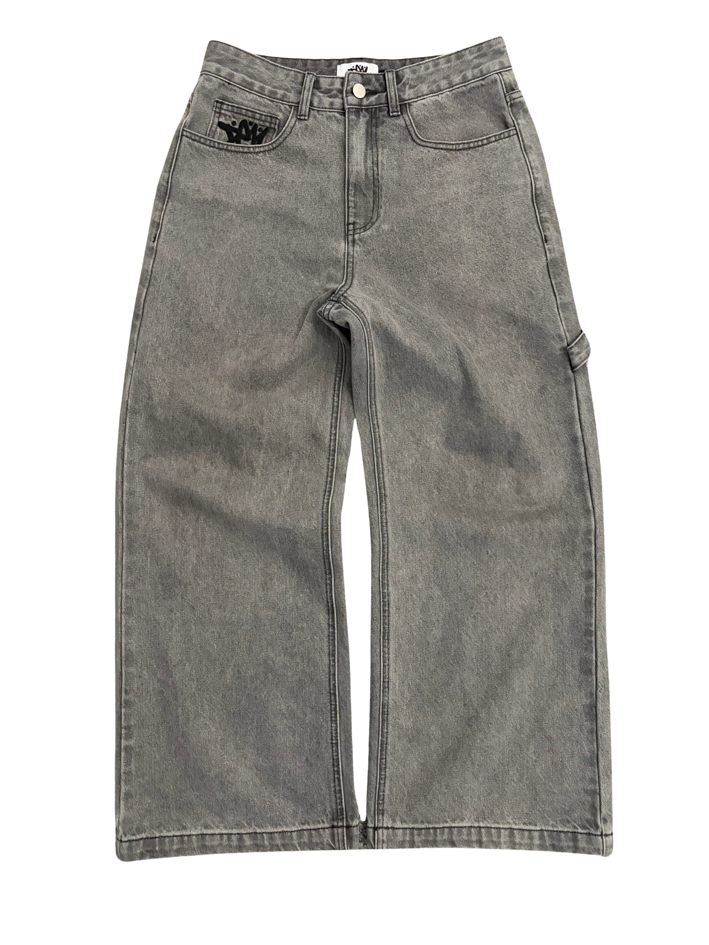 PRE-ORDER | BAGGY GREY JEANS