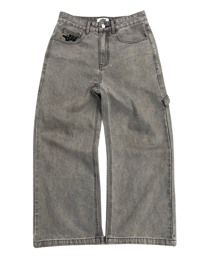 PRE-ORDER | BAGGY GREY JEANS