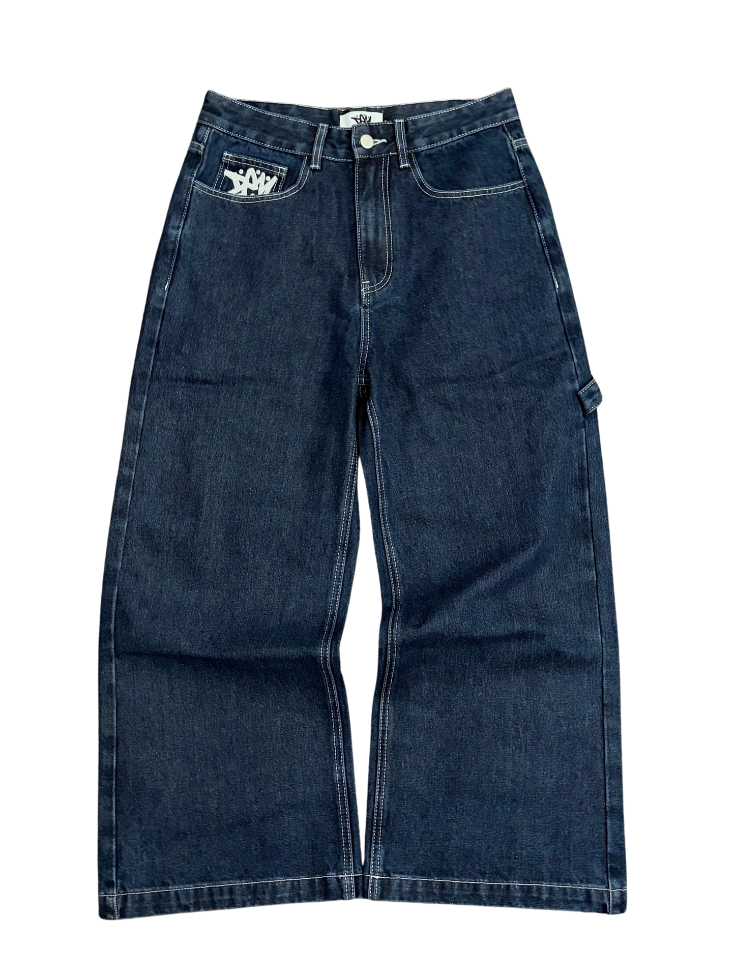 PRE-ORDER | BAGGY NAVY JEANS