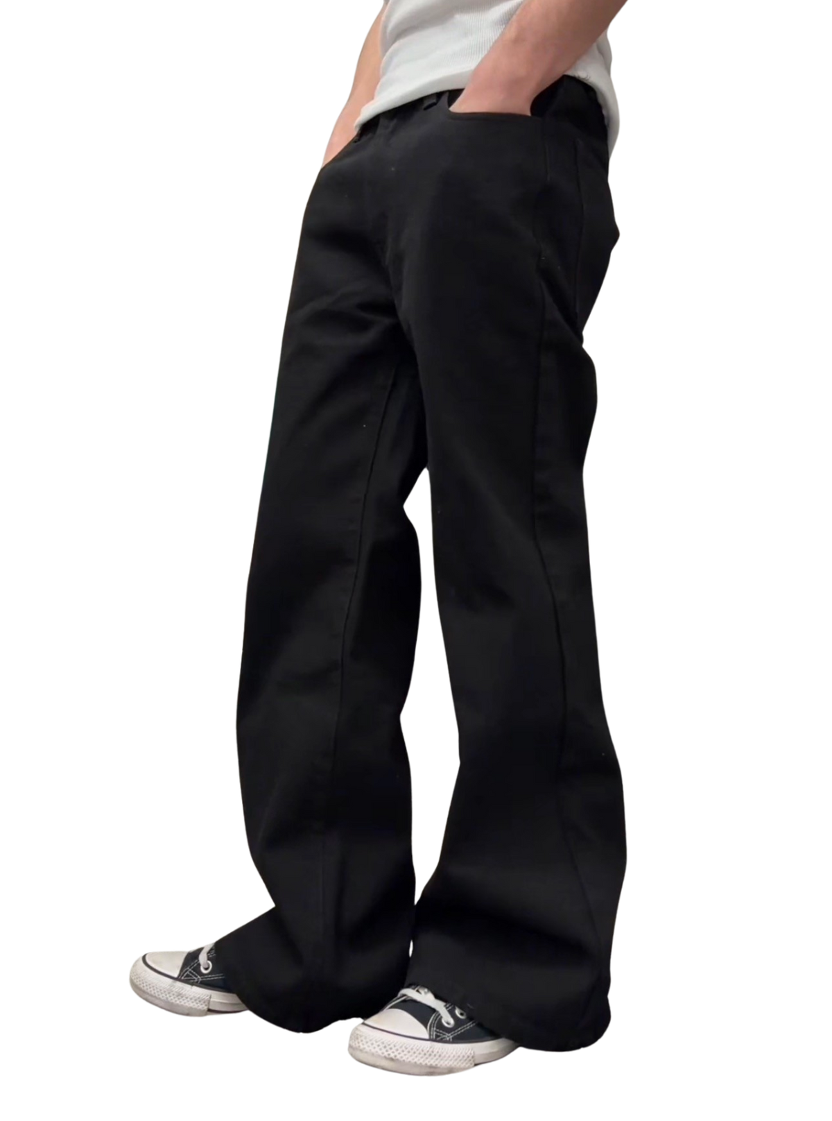 BOOTCUT BLACK JEANS