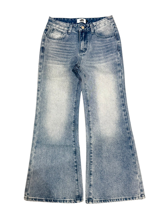 BOOTCUT JEANS - WASHED BLUE