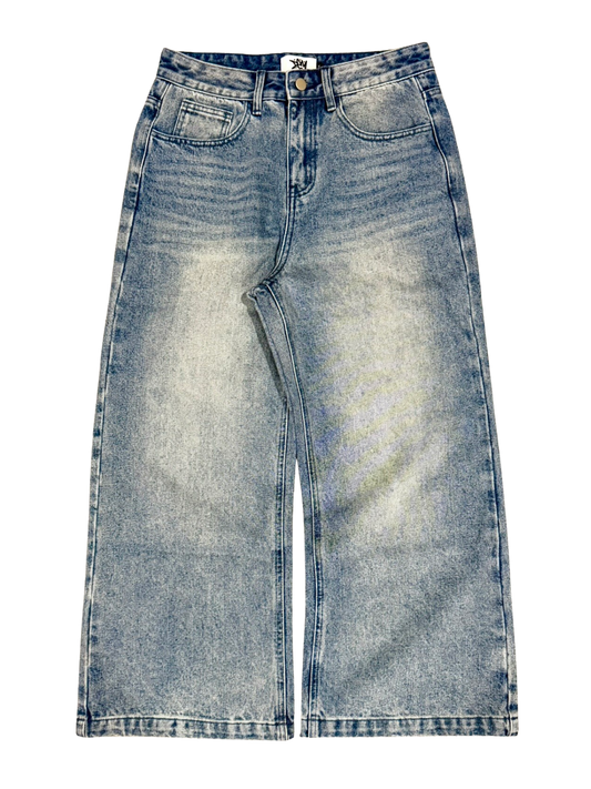 BAGGY JEANS - WASHED BLUE