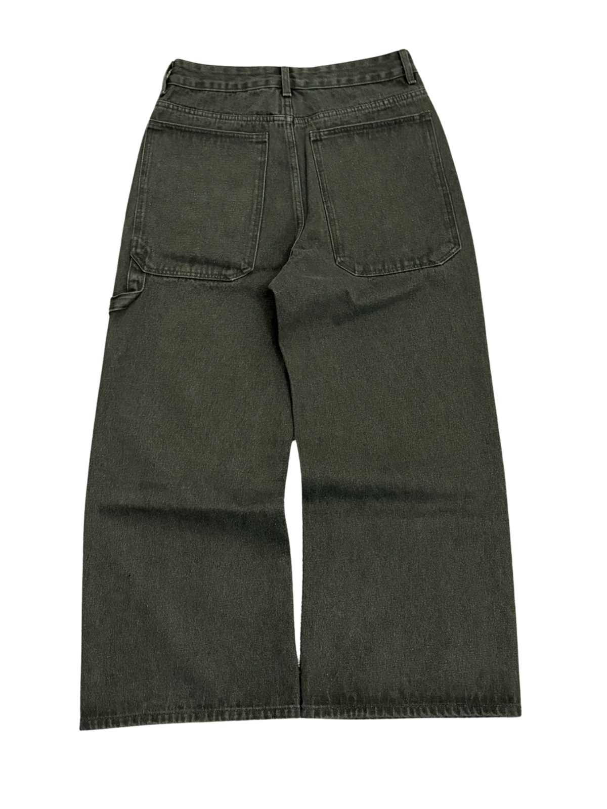 BAGGY LOGO GREEN JEANS
