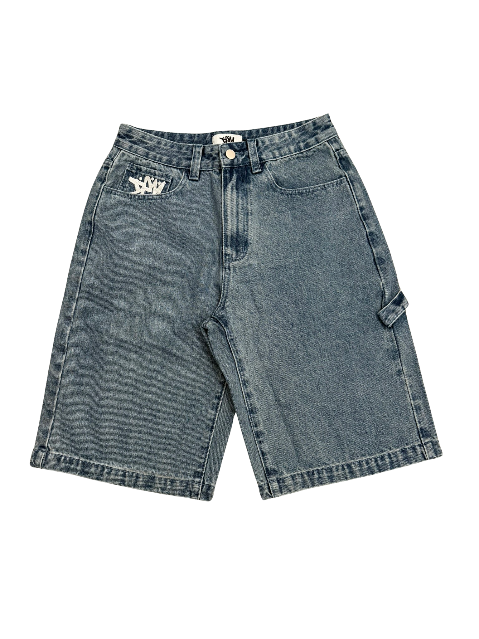 BAGGY BLUE JORTS – DEM