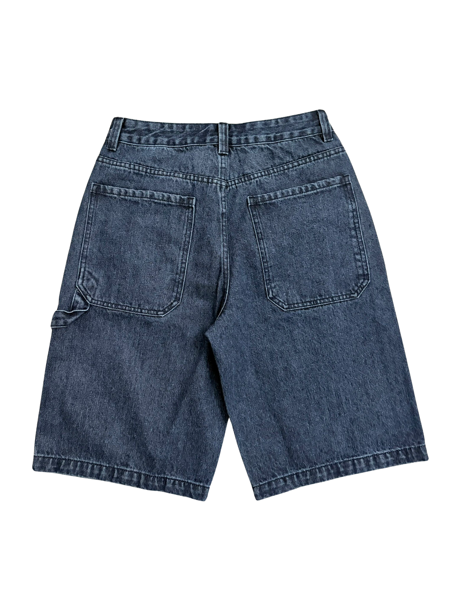 BAGGY NAVY JORTS – DEM