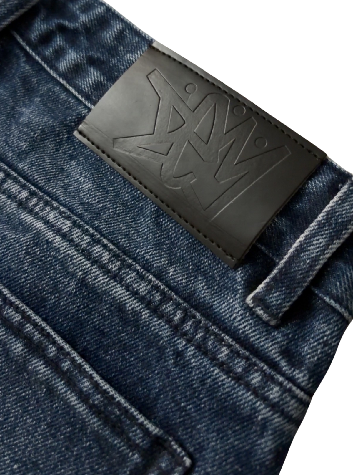 WOMENS LOW RISE BAGGY - WASHED NAVY