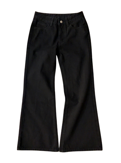 BOOTCUT BLACK JEANS