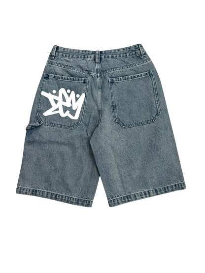 BAGGY BLUE JORTS