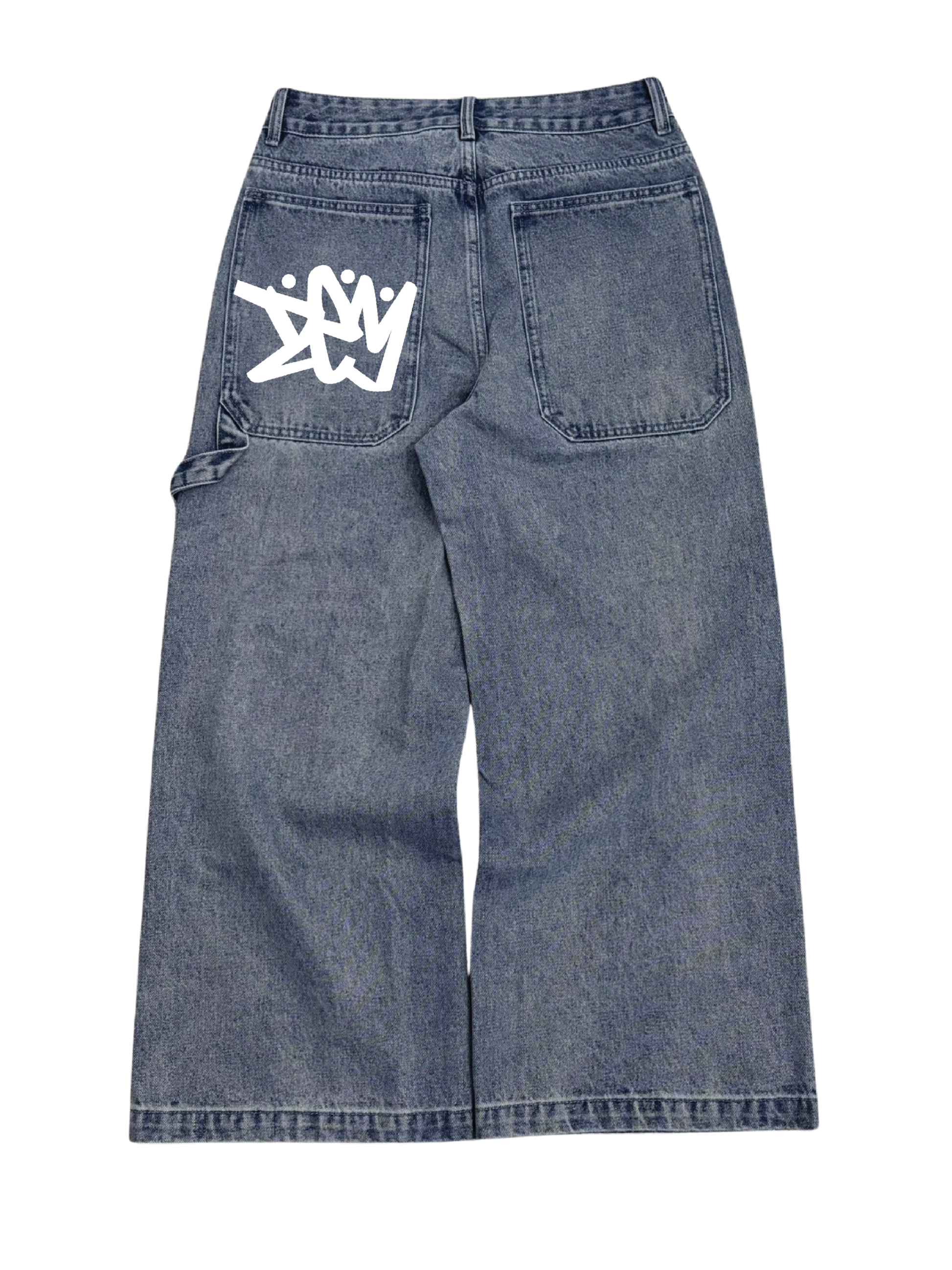 PRE-ORDER | BAGGY BLUE JEANS – DEM